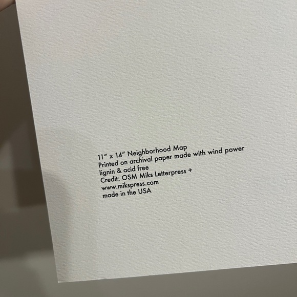 Hi Quality Washington DC Map Art Print - Picture 5 of 5